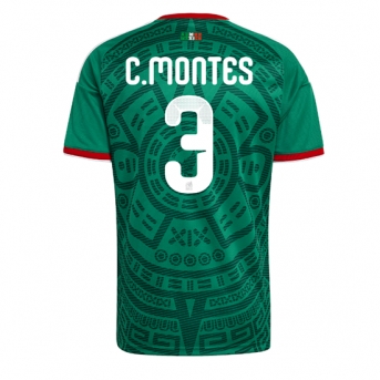 Billige Fotballdrakt Mexico Cesar Montes #3 Replika Hjemmedrakt VM 2026 Kortermet